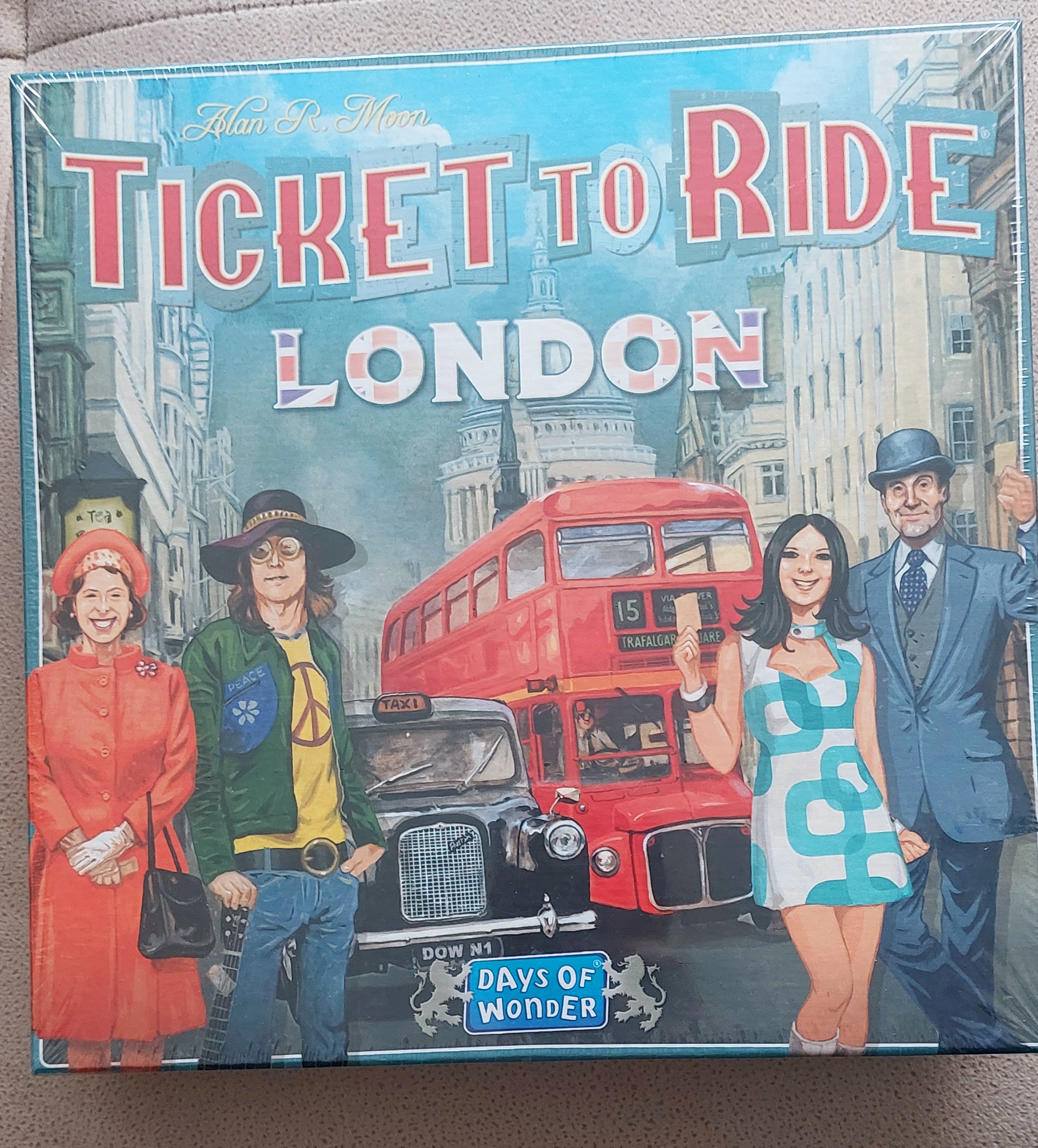 Društvena igra `TICKET TO RIDE LONDON`