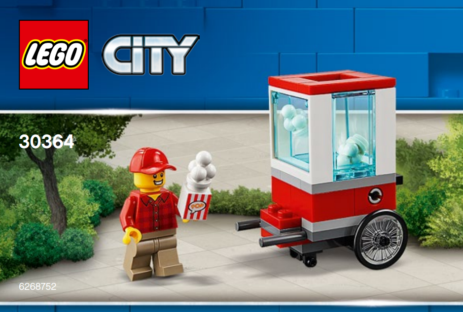 LEGO City - 30364 Popcorn Cart polybag