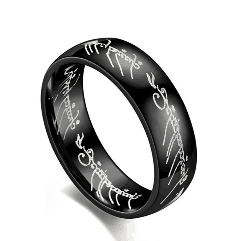 Prsten - Hiruski Celik - Gospodar Prstena GP15 Black