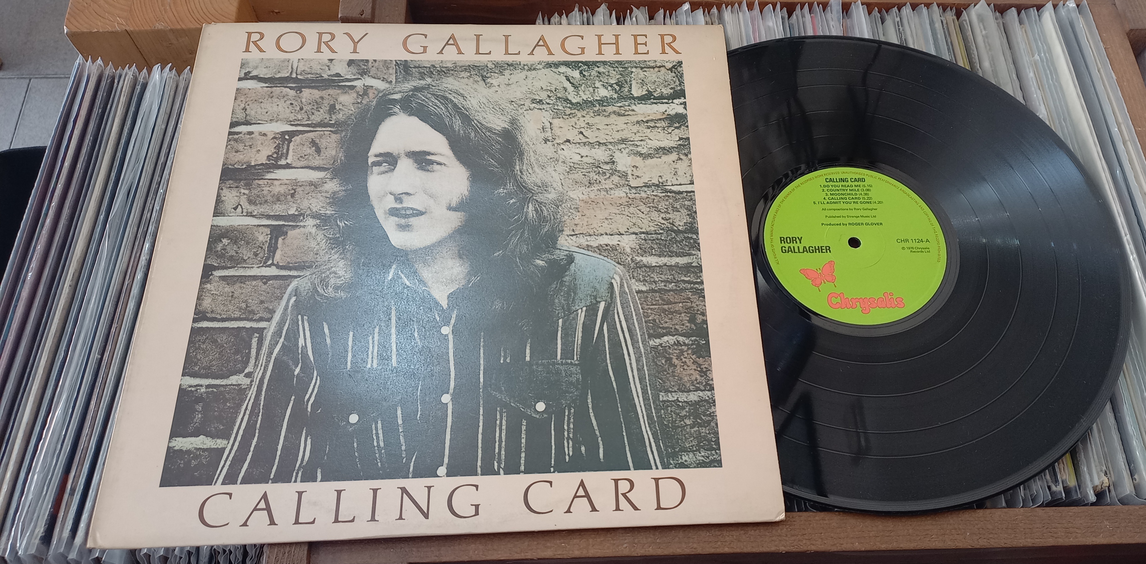 Rory Gallagher ‎– Calling Card UK