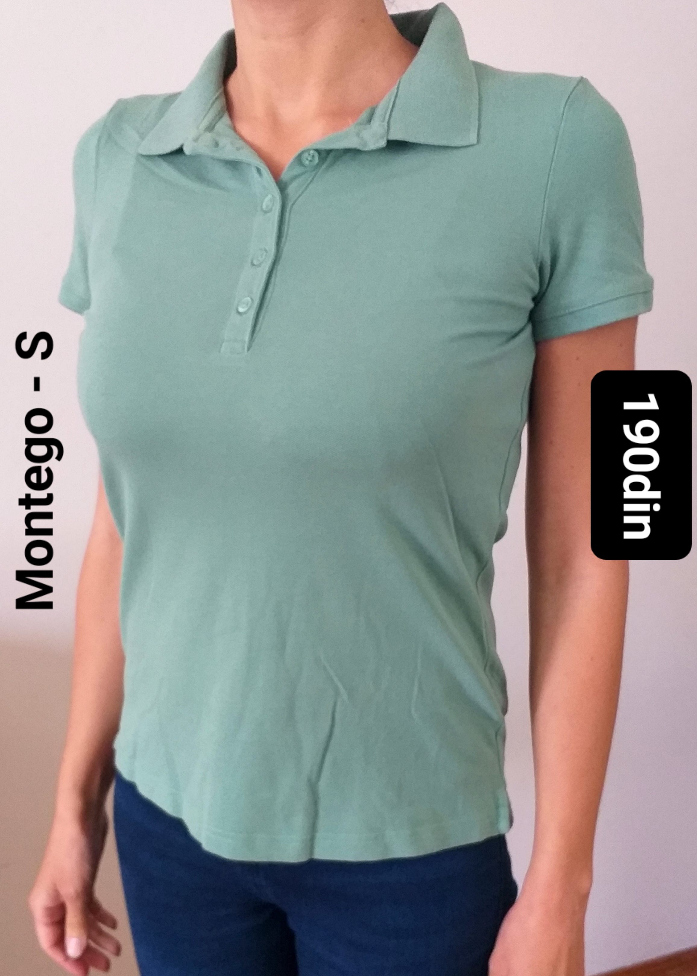 Montego ženska polo majica zelena S/36