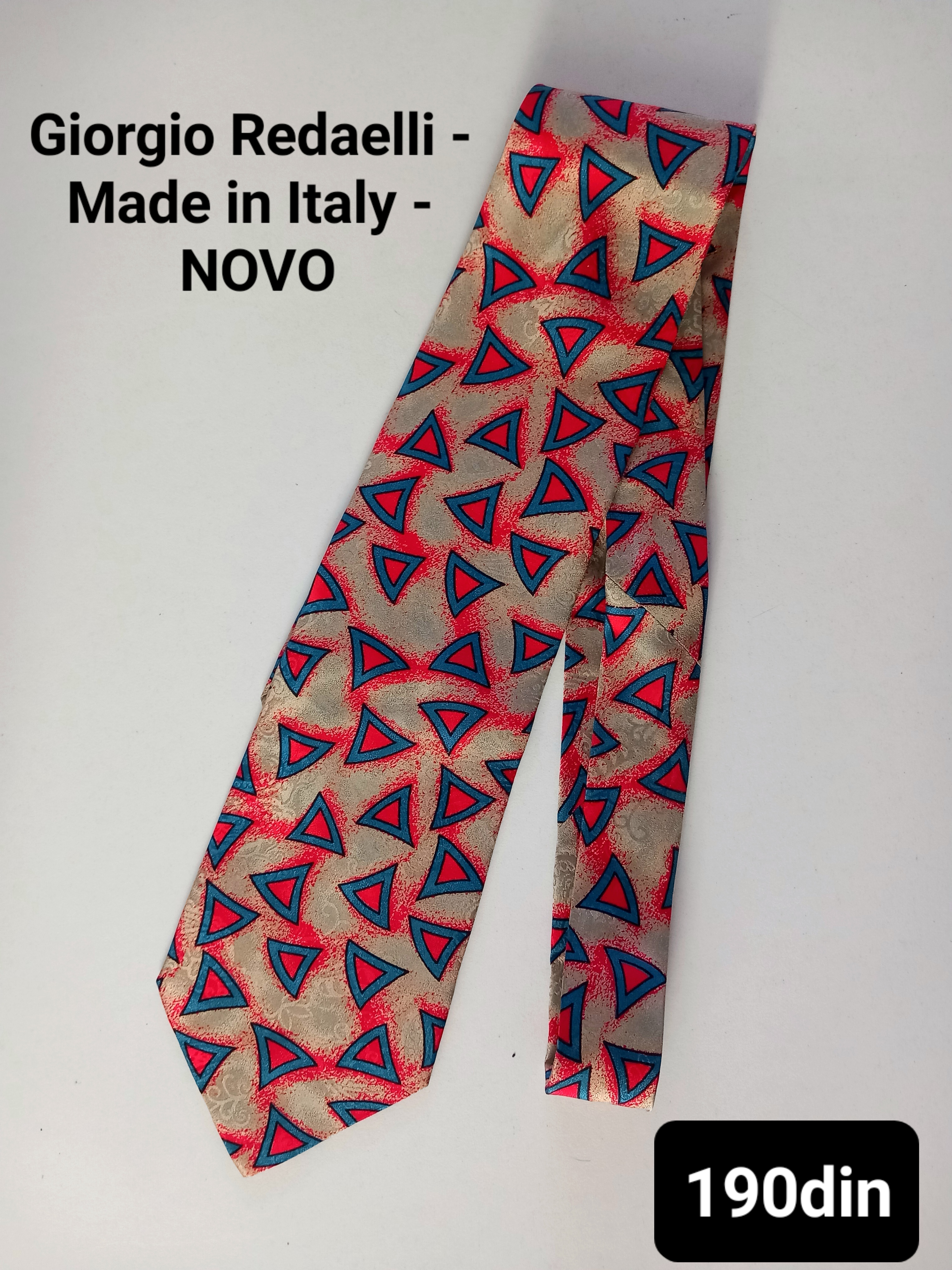 Giorgio Redaelli muška kravata Made in Italy - NOVO