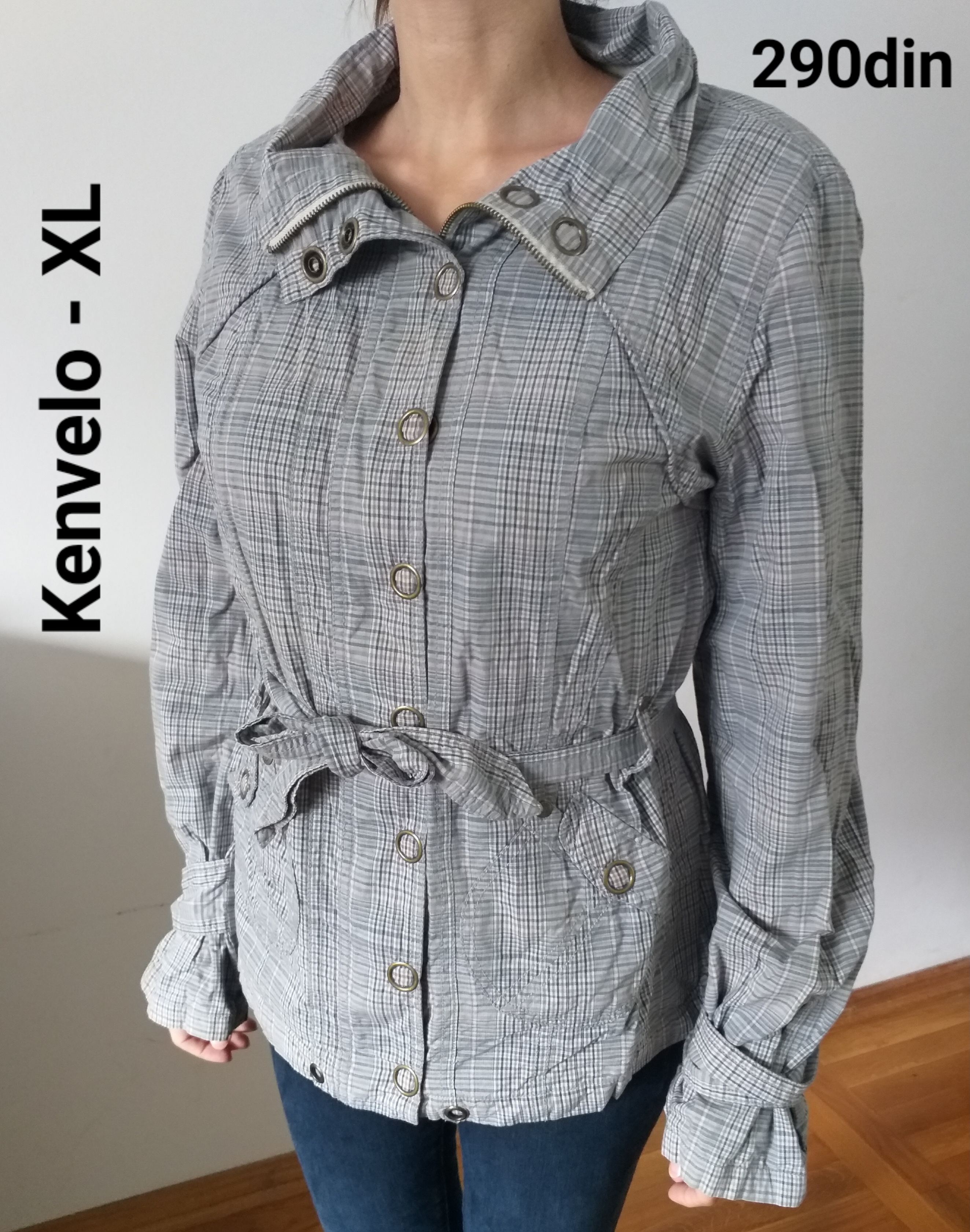 Kenvelo ženska jakna siva XL/42