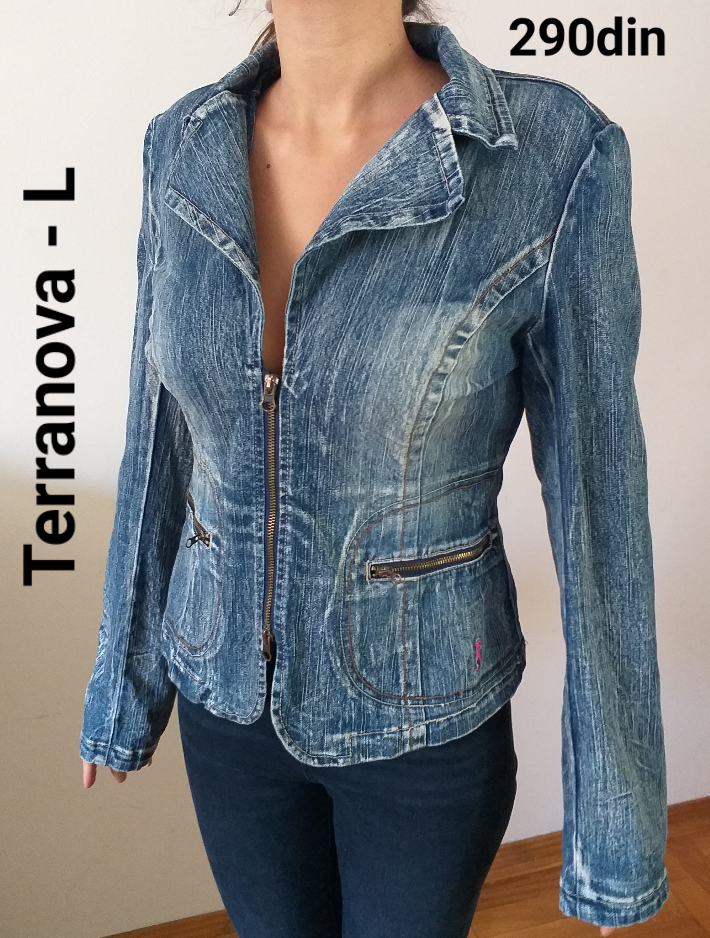 Terranova ženska teksas jakna L