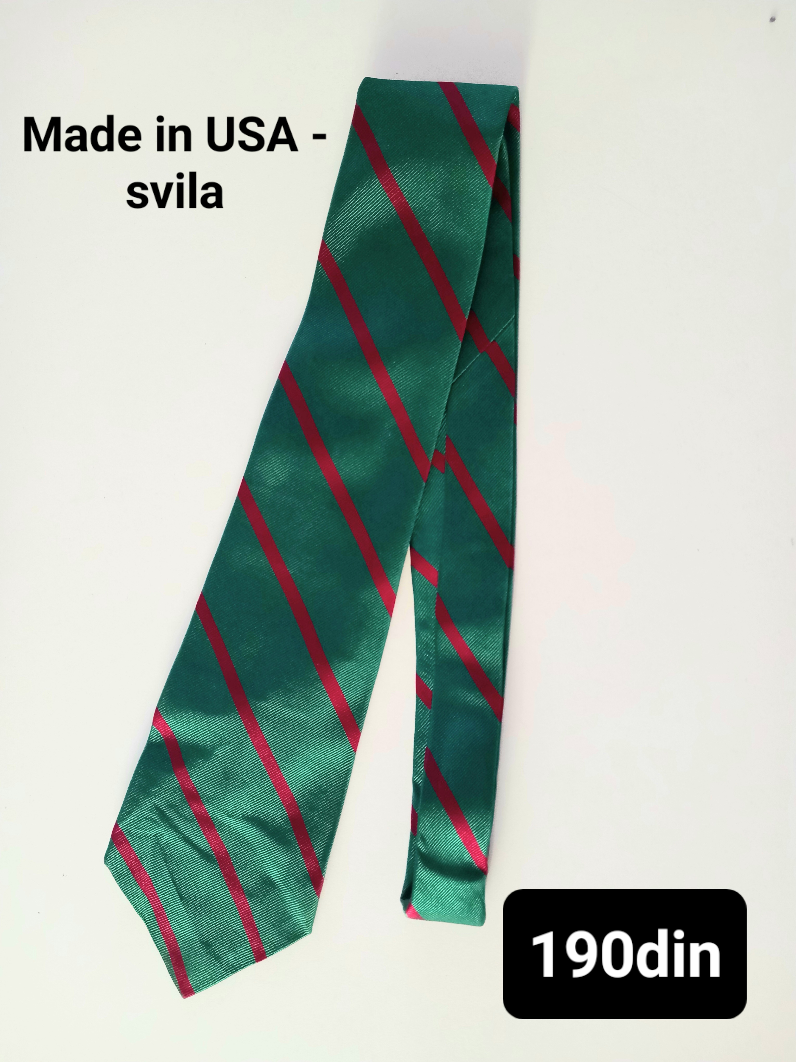 Muška svilena kravata Made in USA