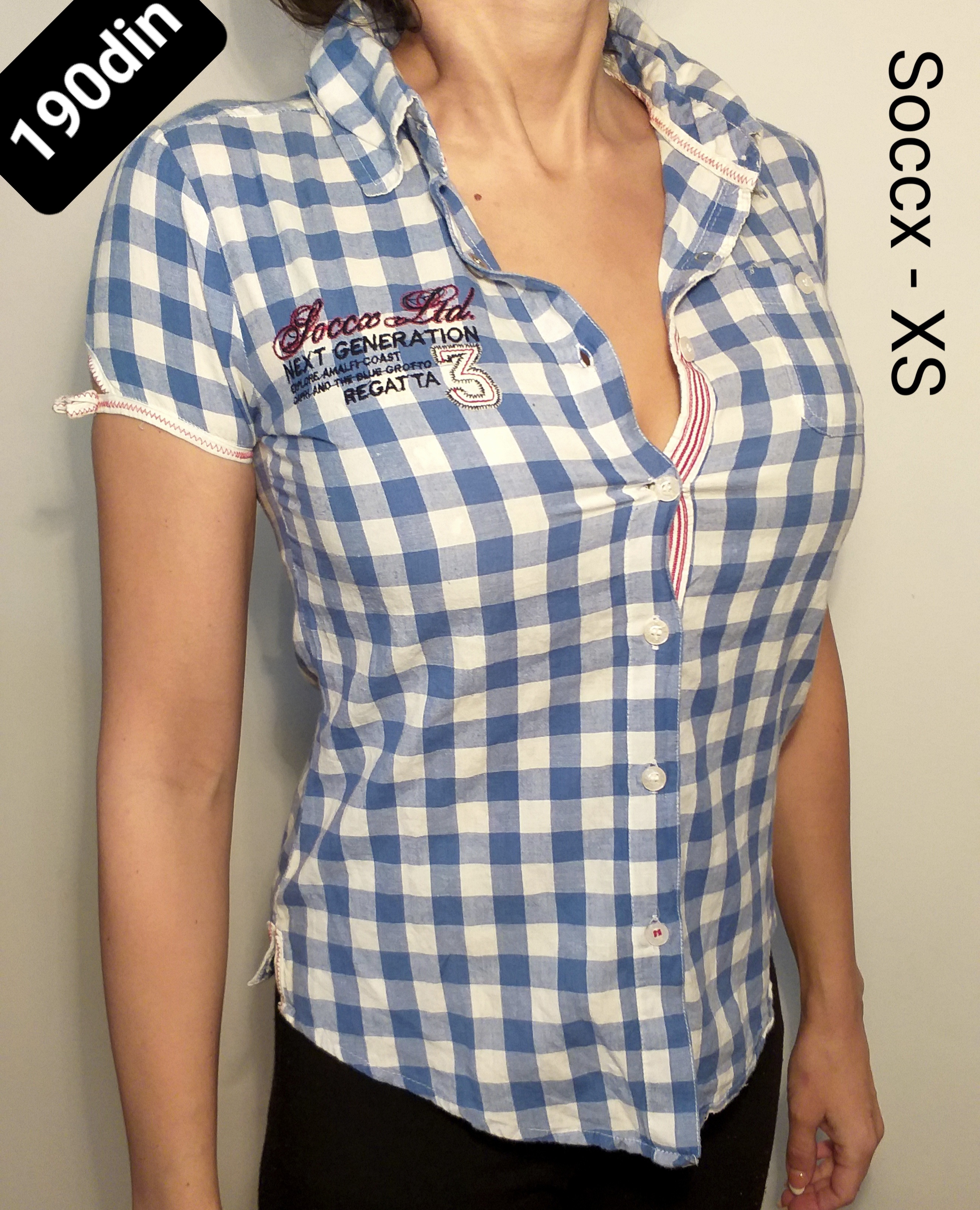 Soccx ženska košulja plava XS/34