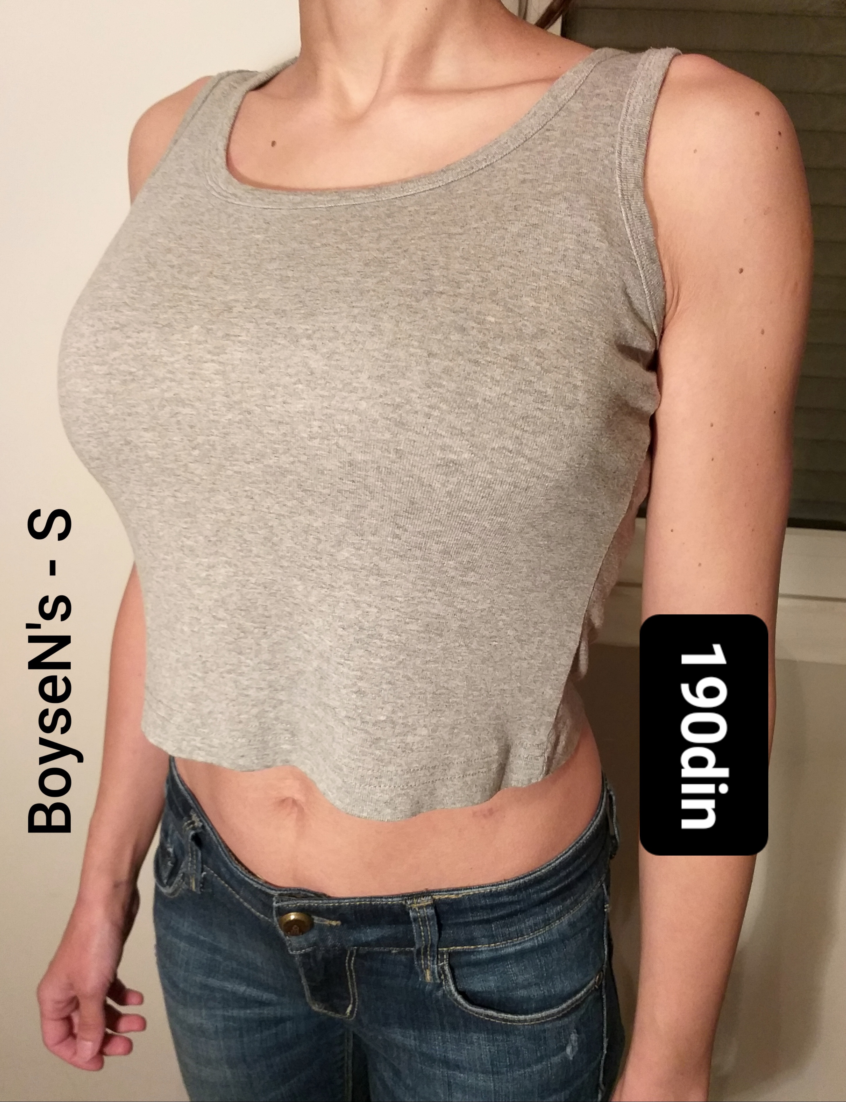 Boysens ženska majica kratka siva S/36