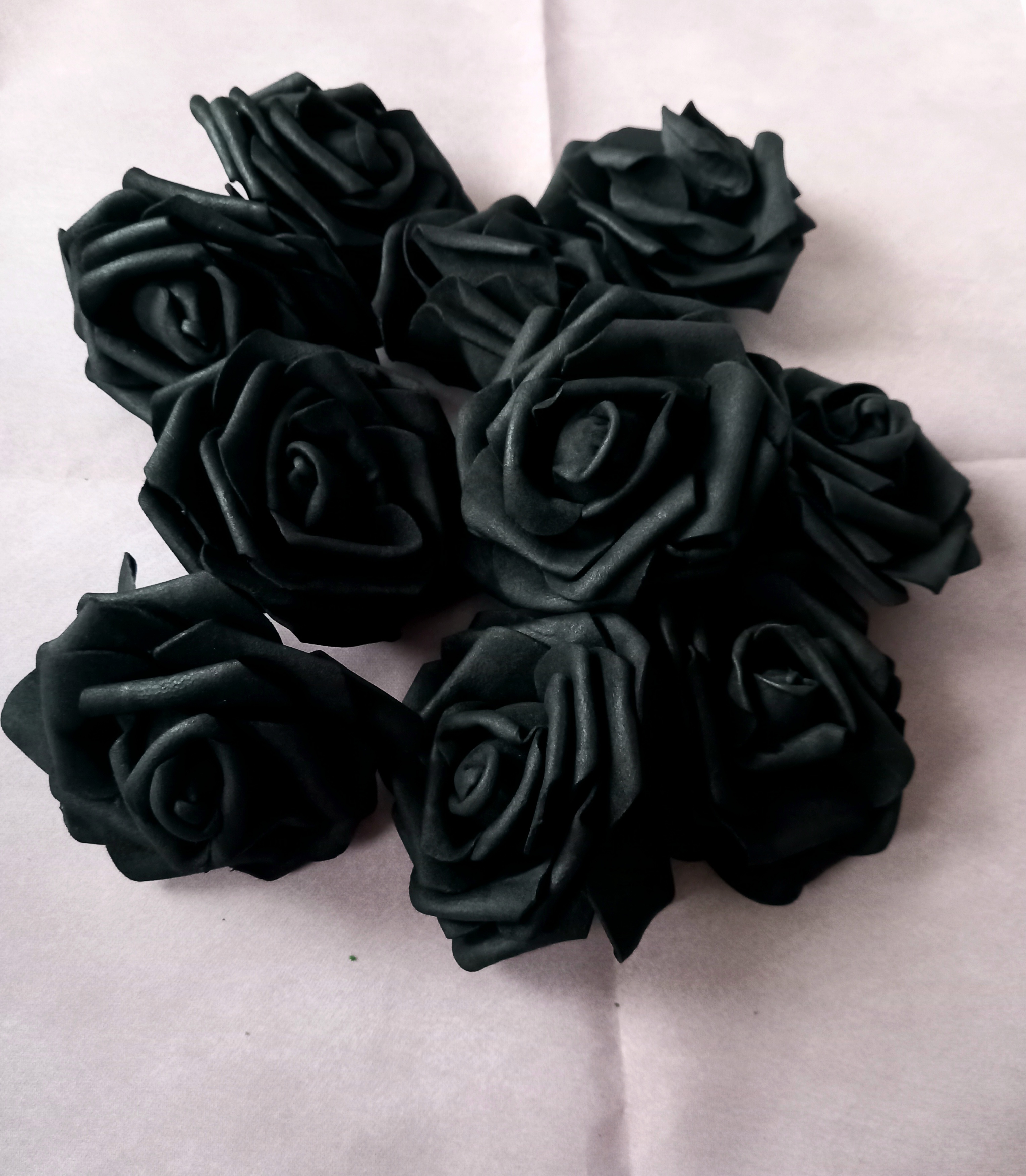 Ukrasne dekorativne ruže crne roze 10kom - NOVO