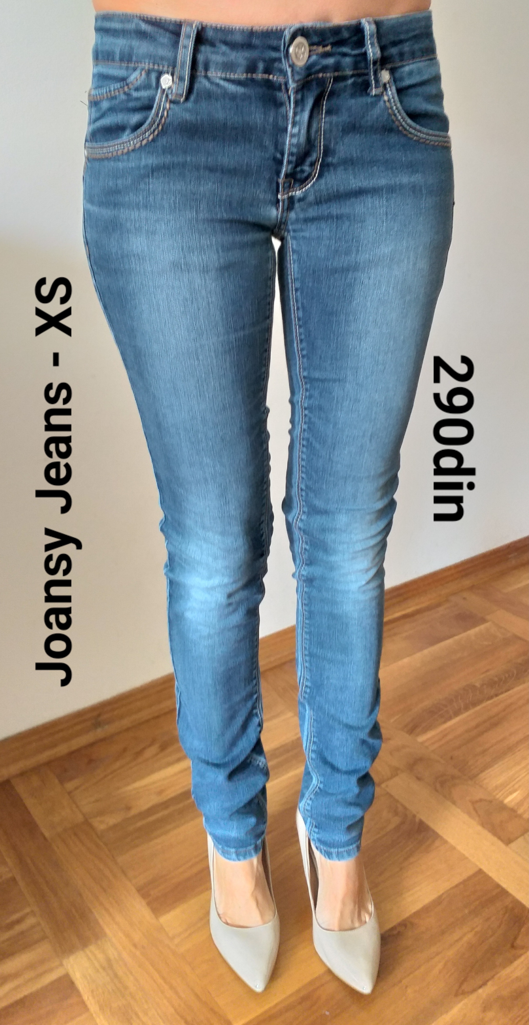 Joansy Jeans ženske teksas farmerke XS