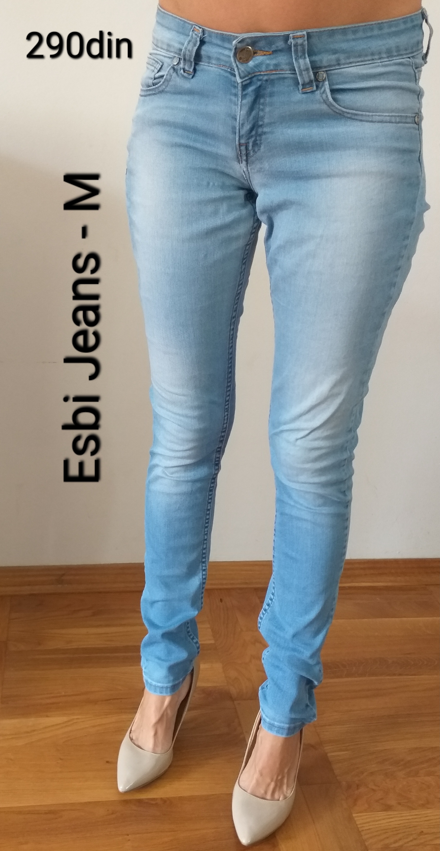 Esbi Jeans ženske teksas farmerke M