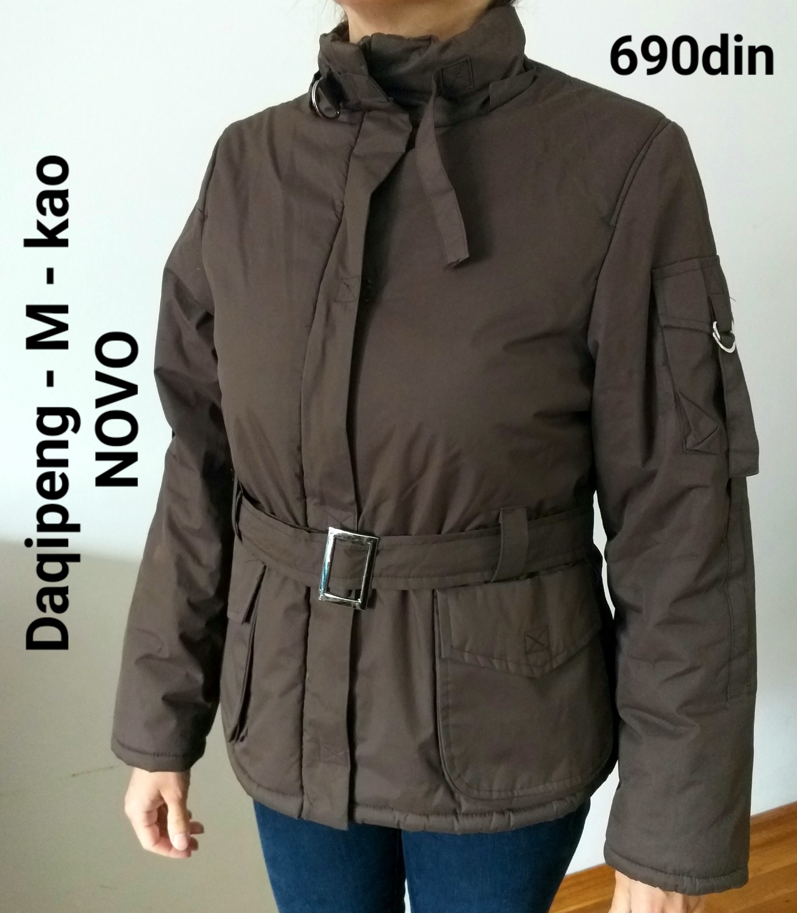 Daqipeng ženska jakna braon M/38 - kao NOVO