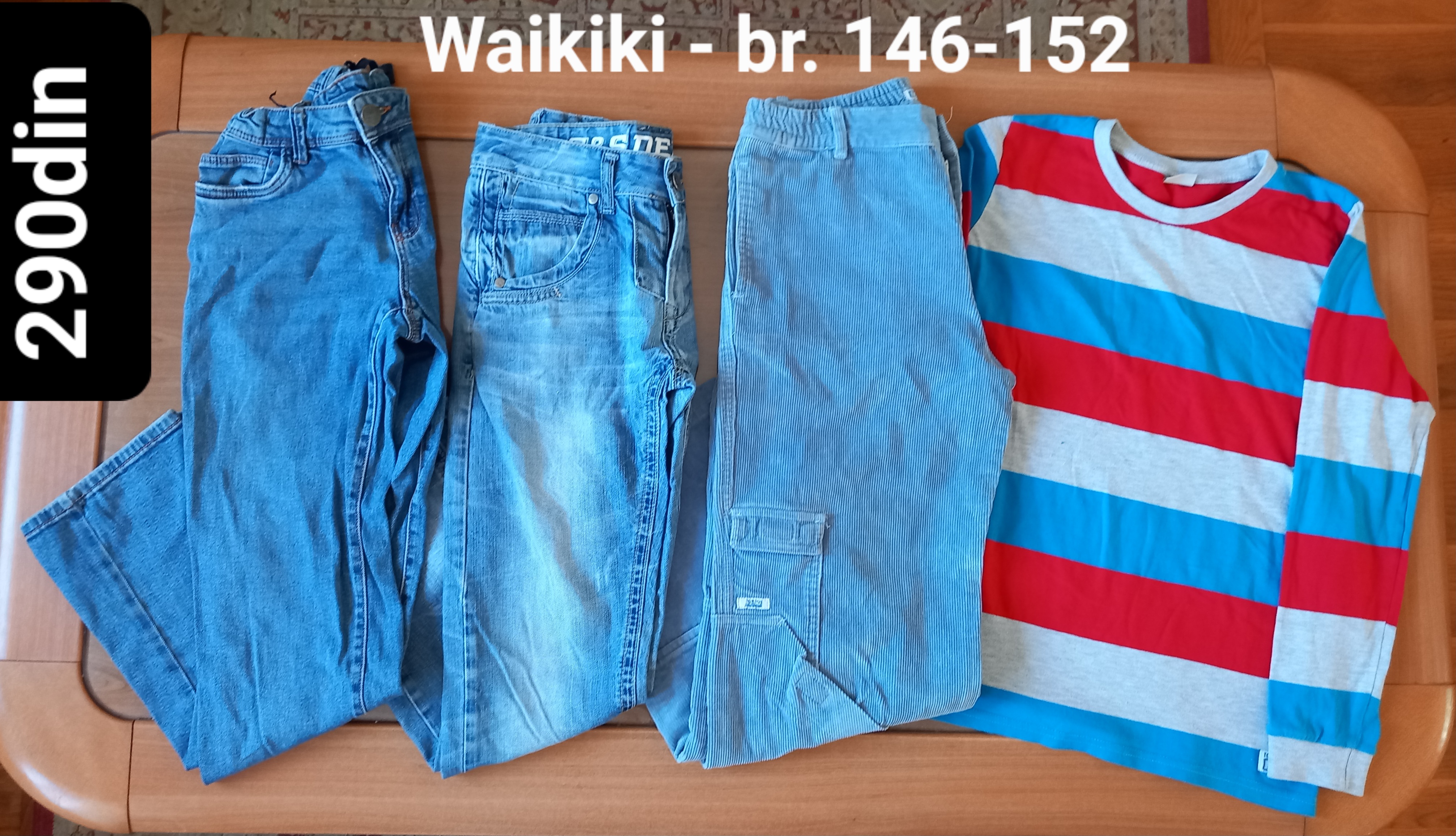 Waikiki majica farmerke za dečake br. 146-152