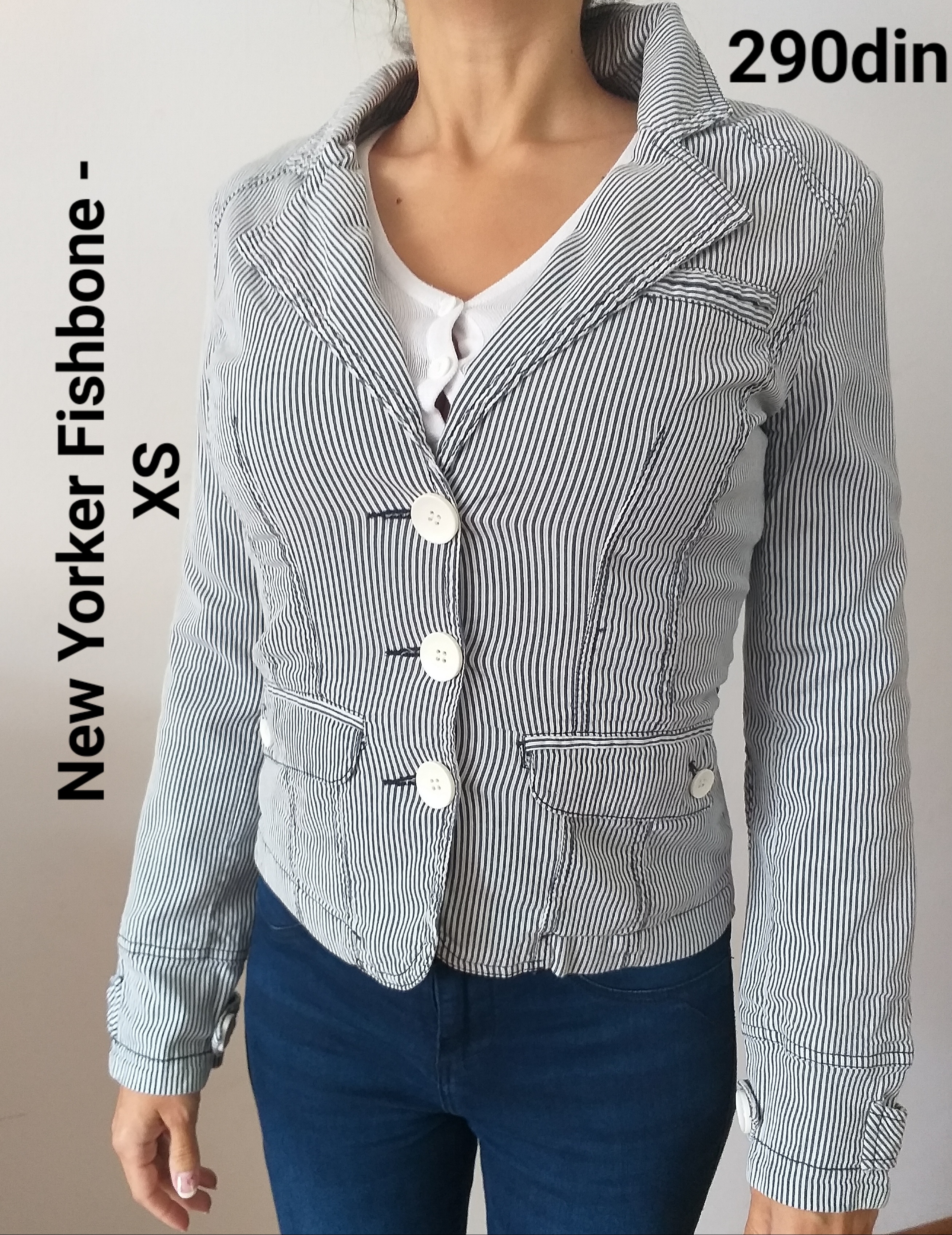 New Yorker Fishbone ženski sako jaknica XS