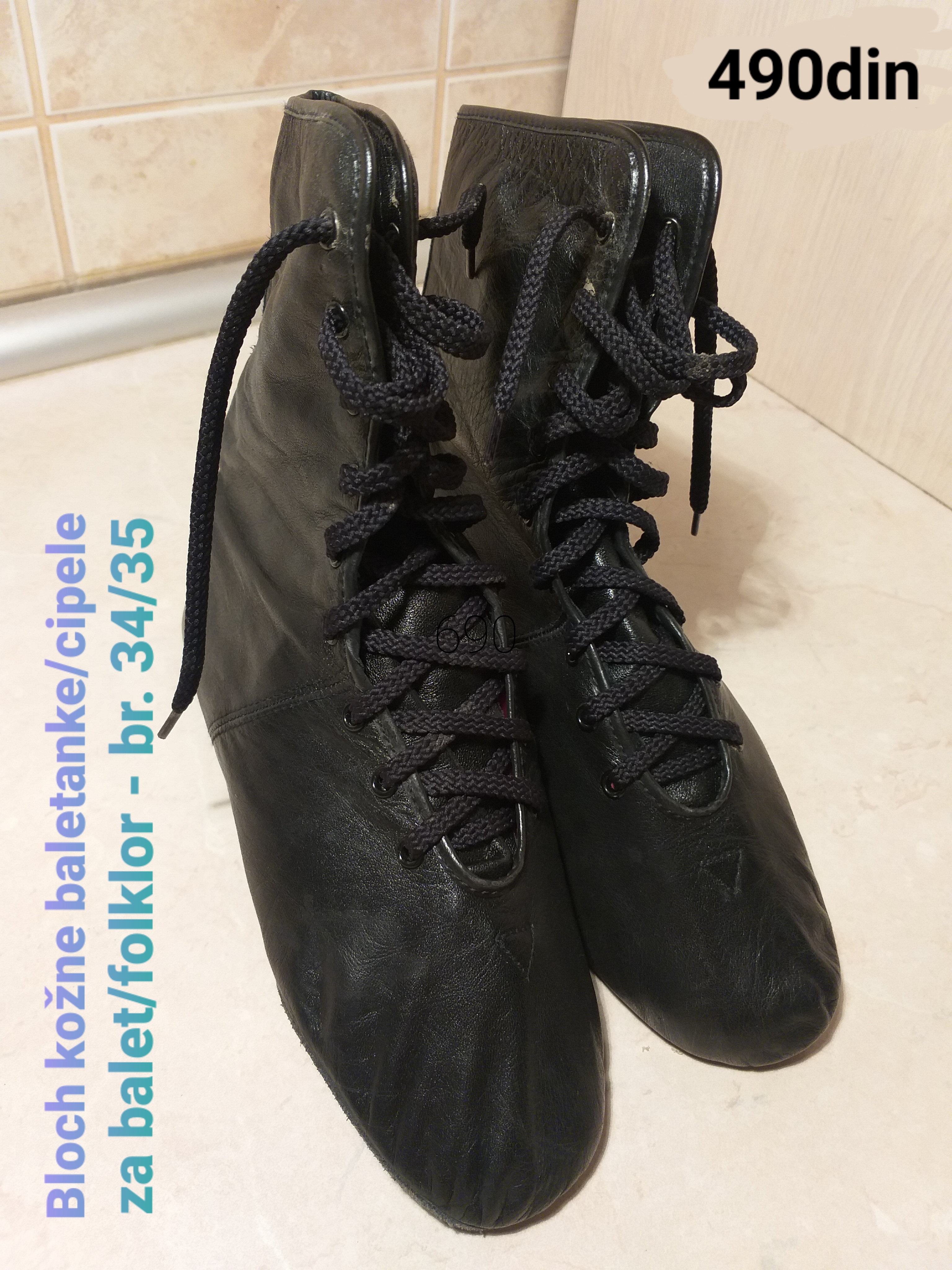 Bloch kožne cipele folklor ples balet br. 34 / 35