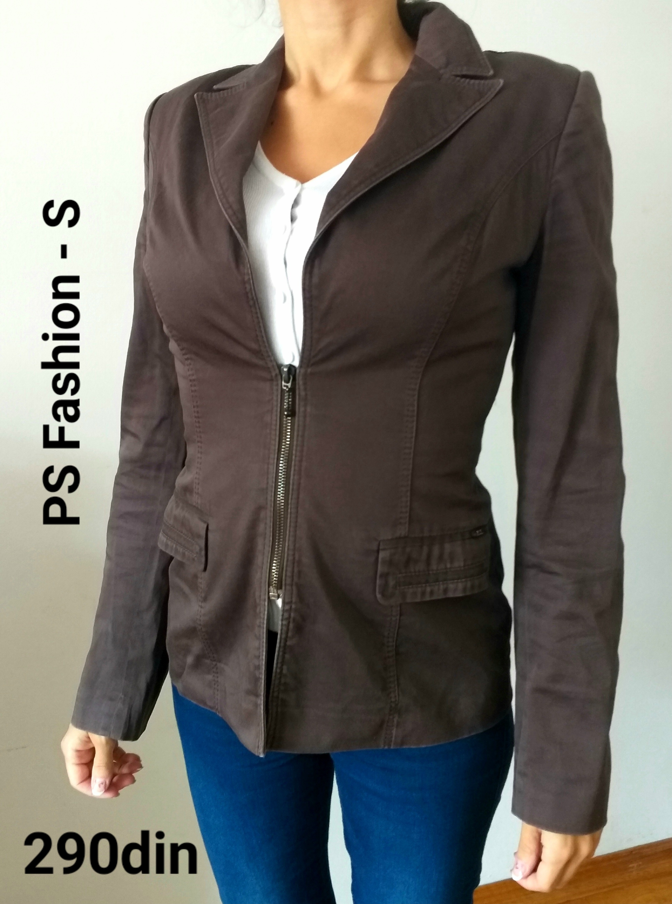 PS Fashion ženska jakna braon S/36
