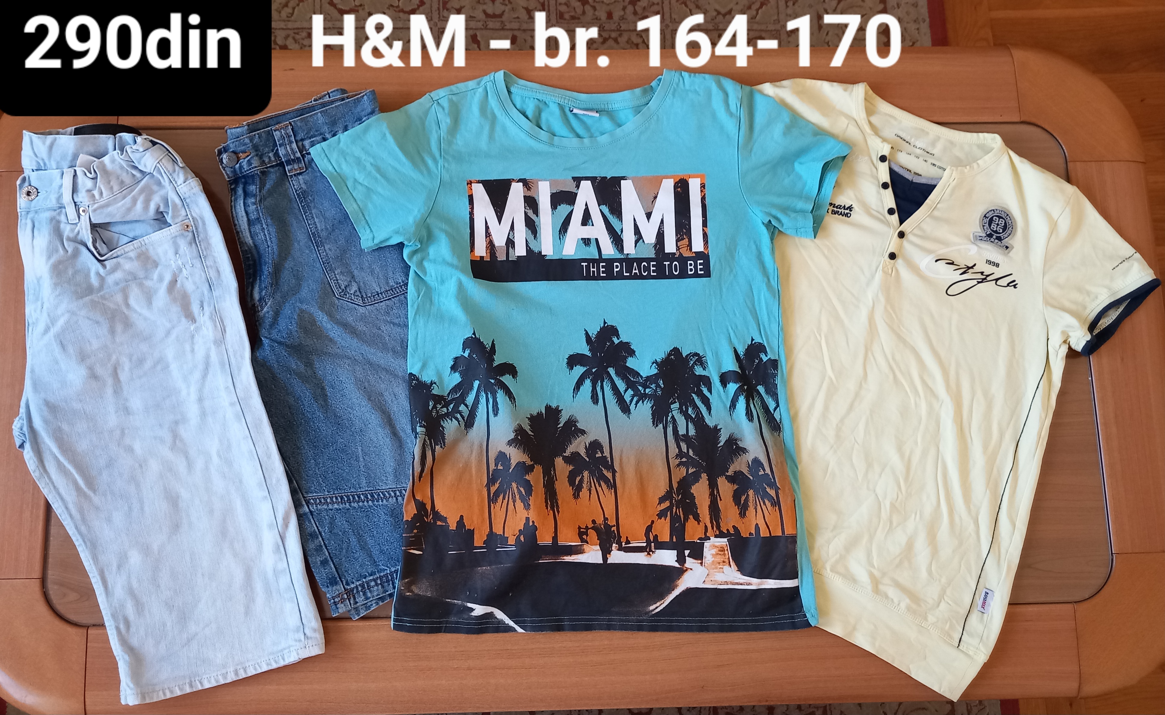 H&M bermude majice za dečake br. 164-170