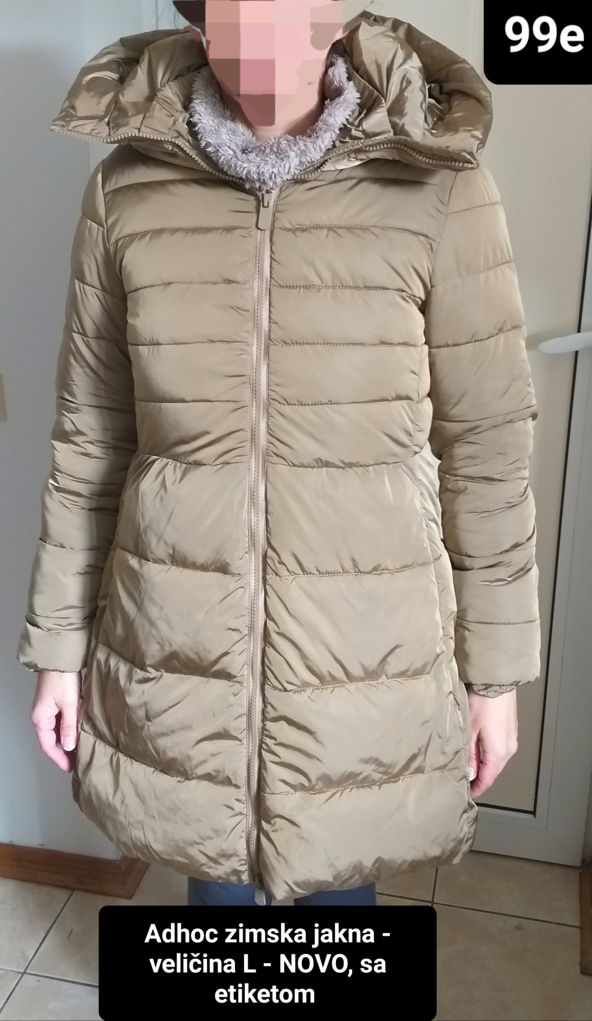 Adhoc kvalitetna zimska 420e jakna L/40 - NOVO
