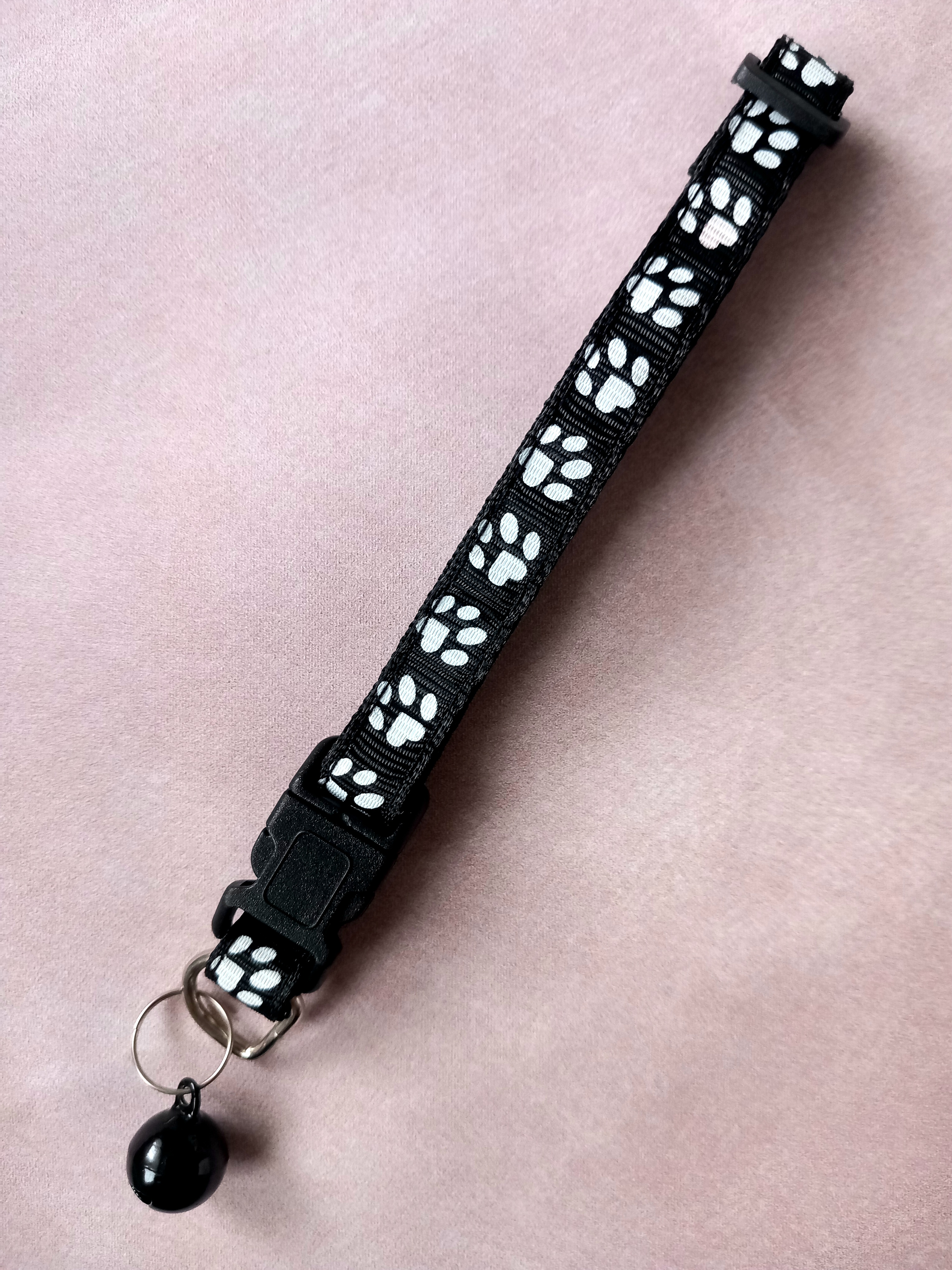 Ogrlica crna za kućne ljubimce kucu macu - NOVO