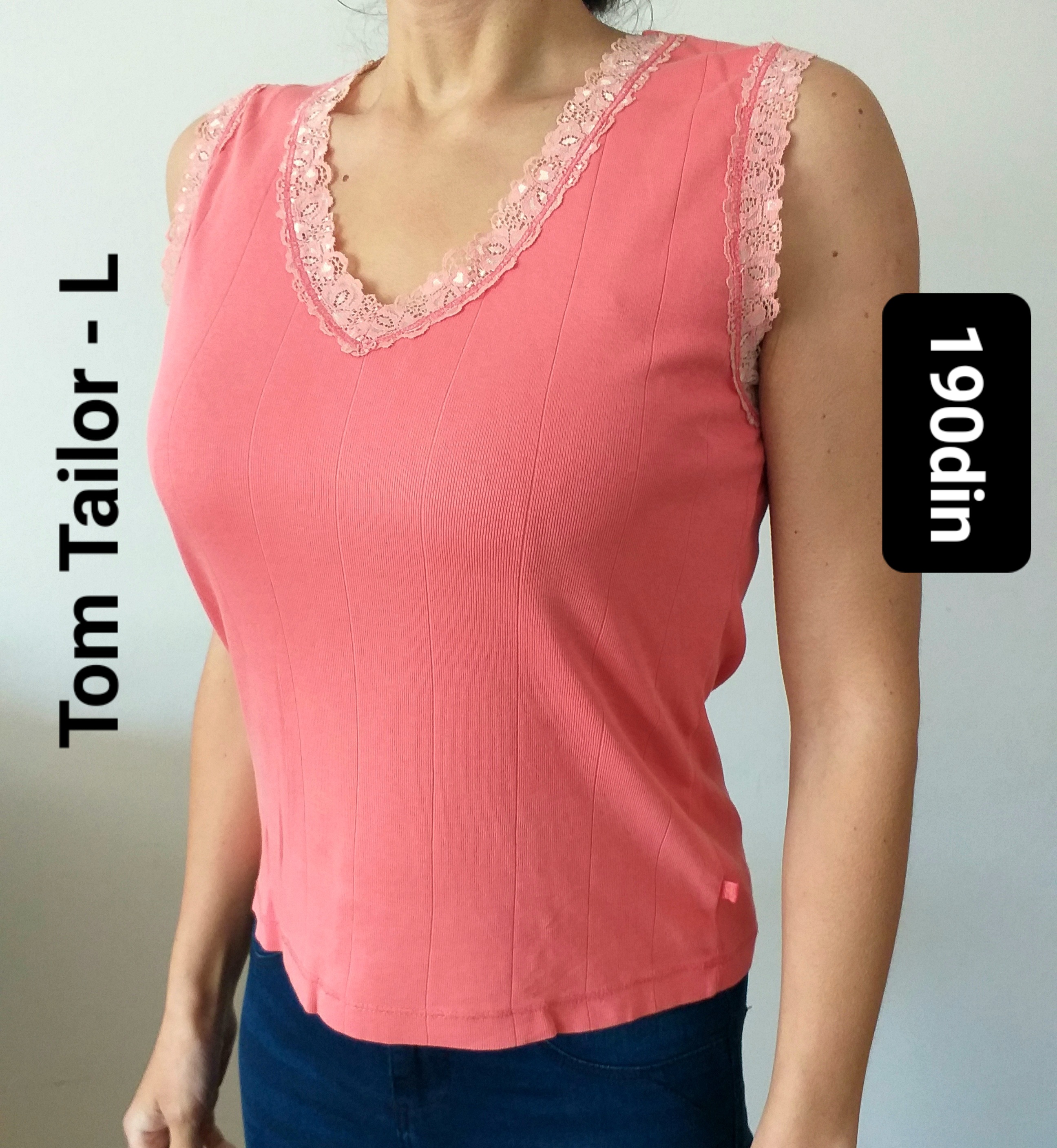 Tom Tailor ženska majica roze L/40