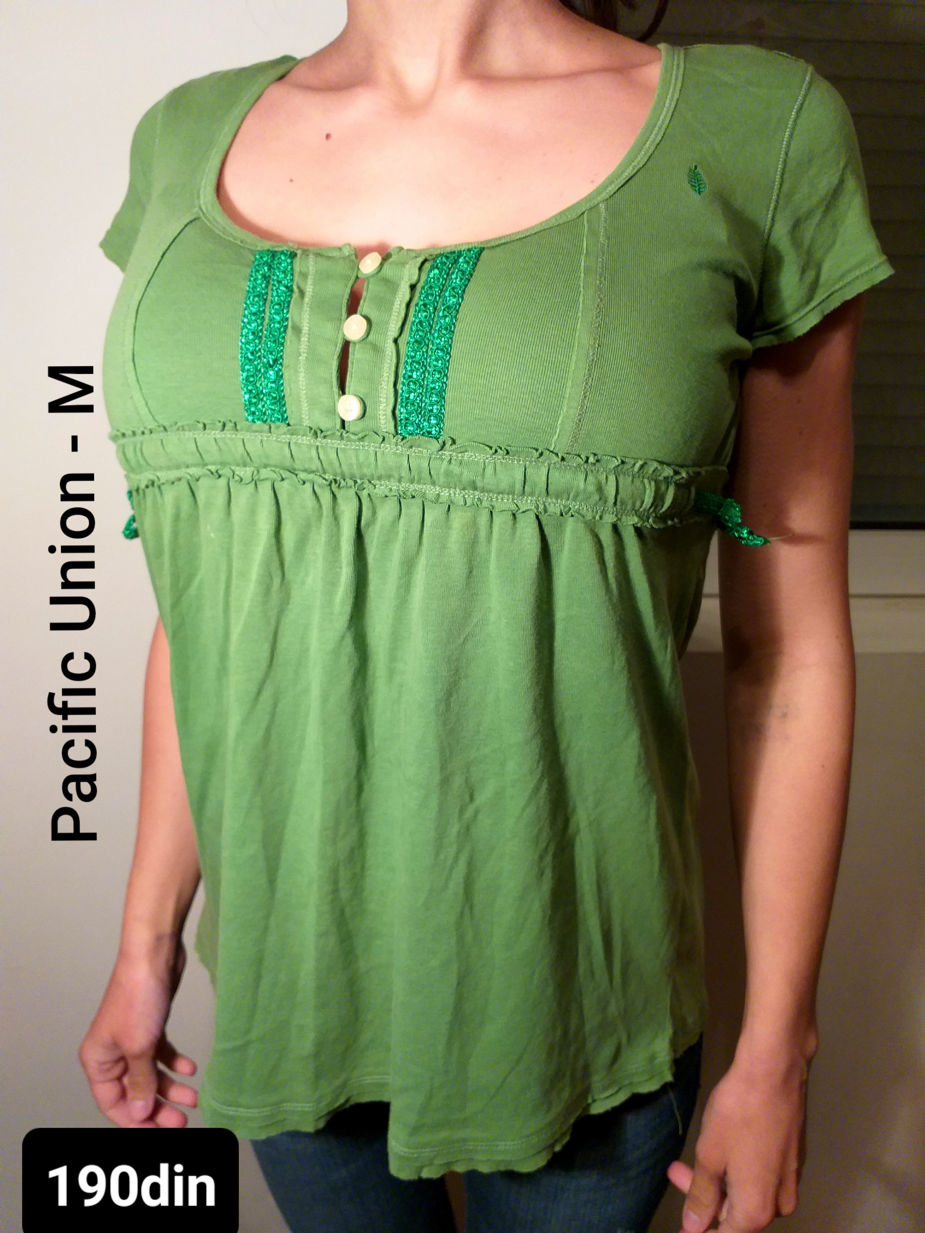 Pacific Union ženska majica zelena M/38