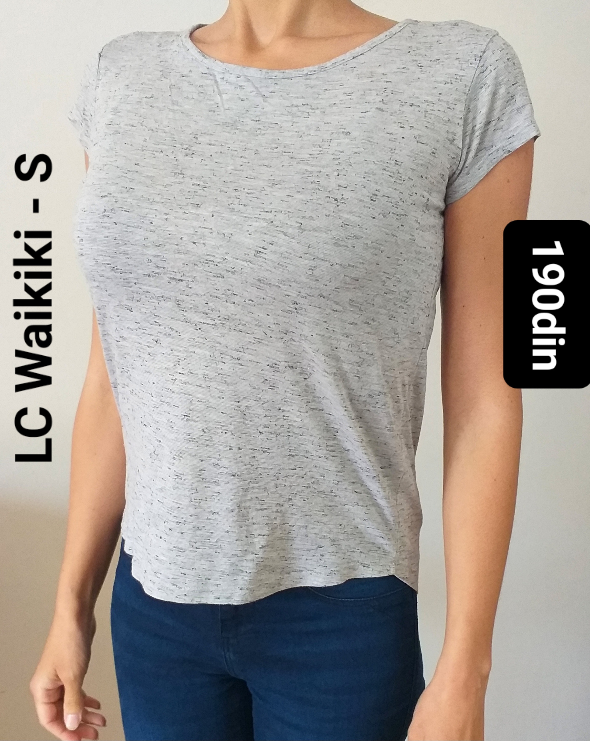 LC Waikiki ženska majica siva S/36