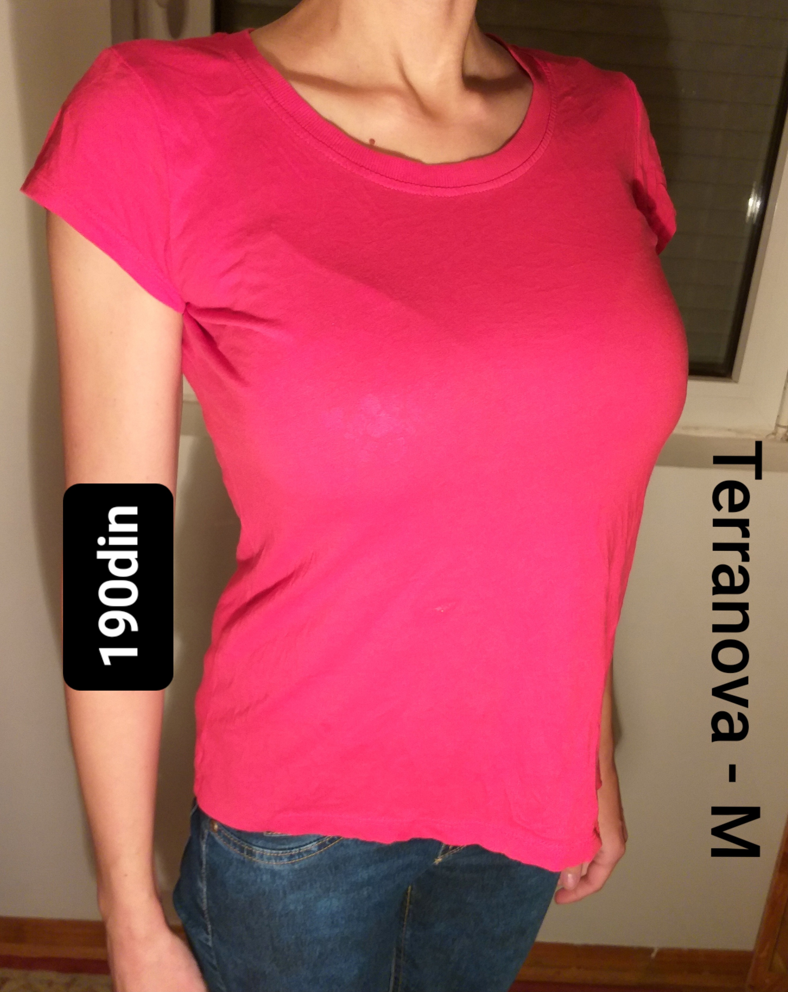 Terranova ženska majica crvena M/38