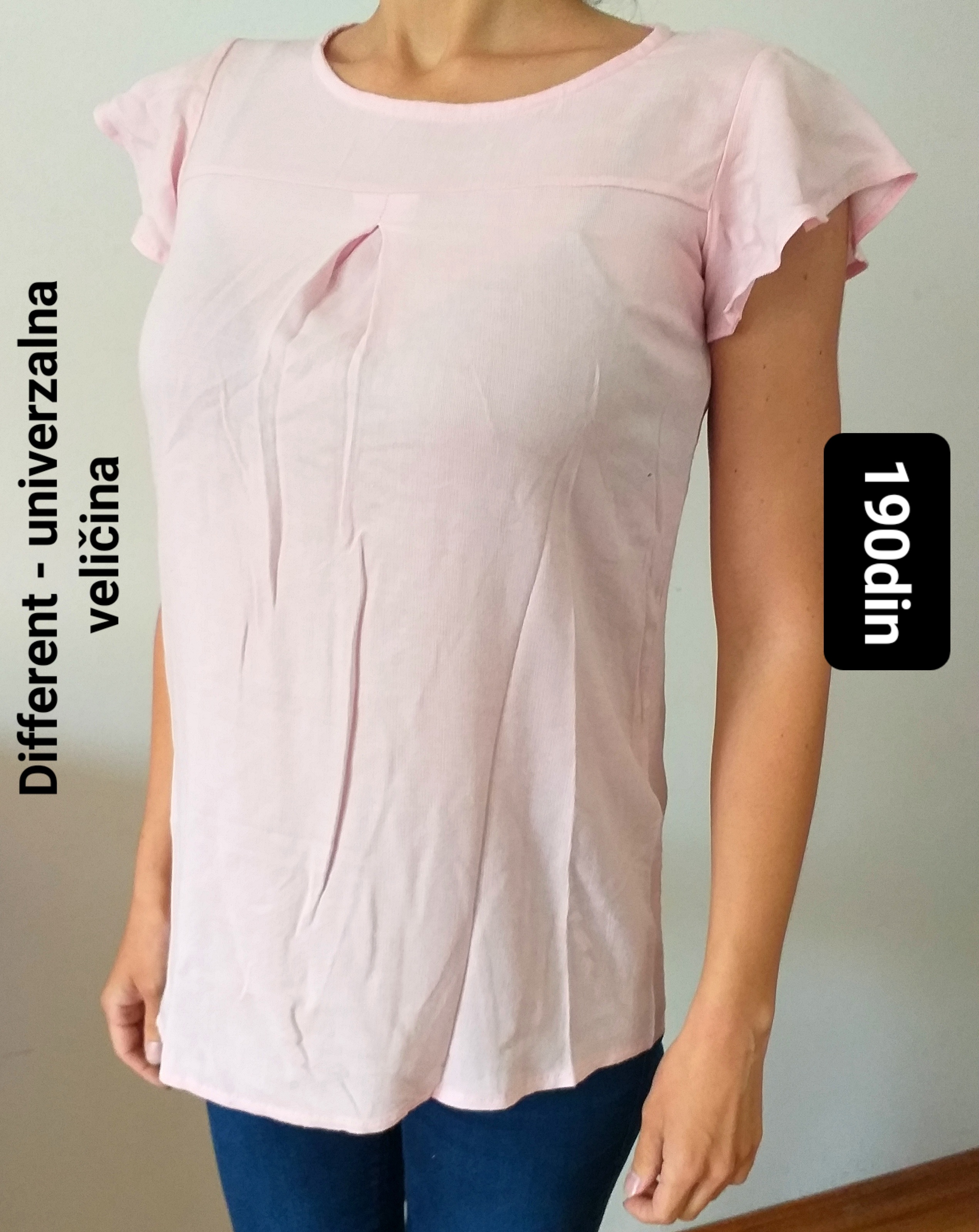 Different ženska bluza majica roze univerzalna veličina