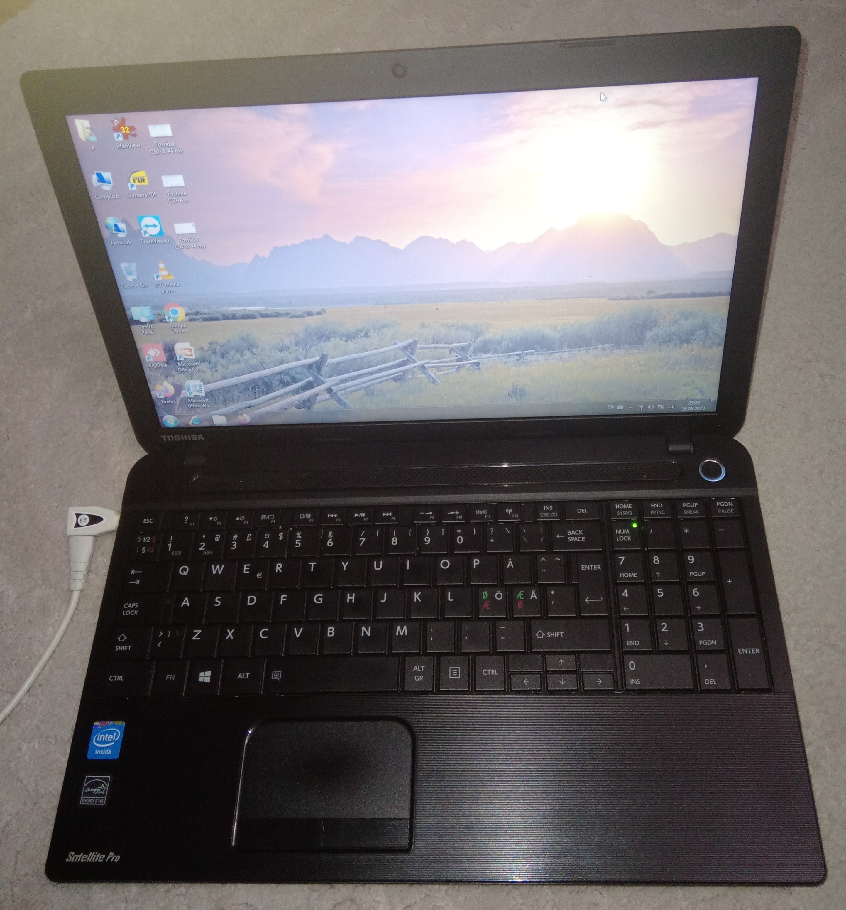 Laptop Toshiba C50-A #1/1005M Dual/4gb ddr3/ssd/bat 3h