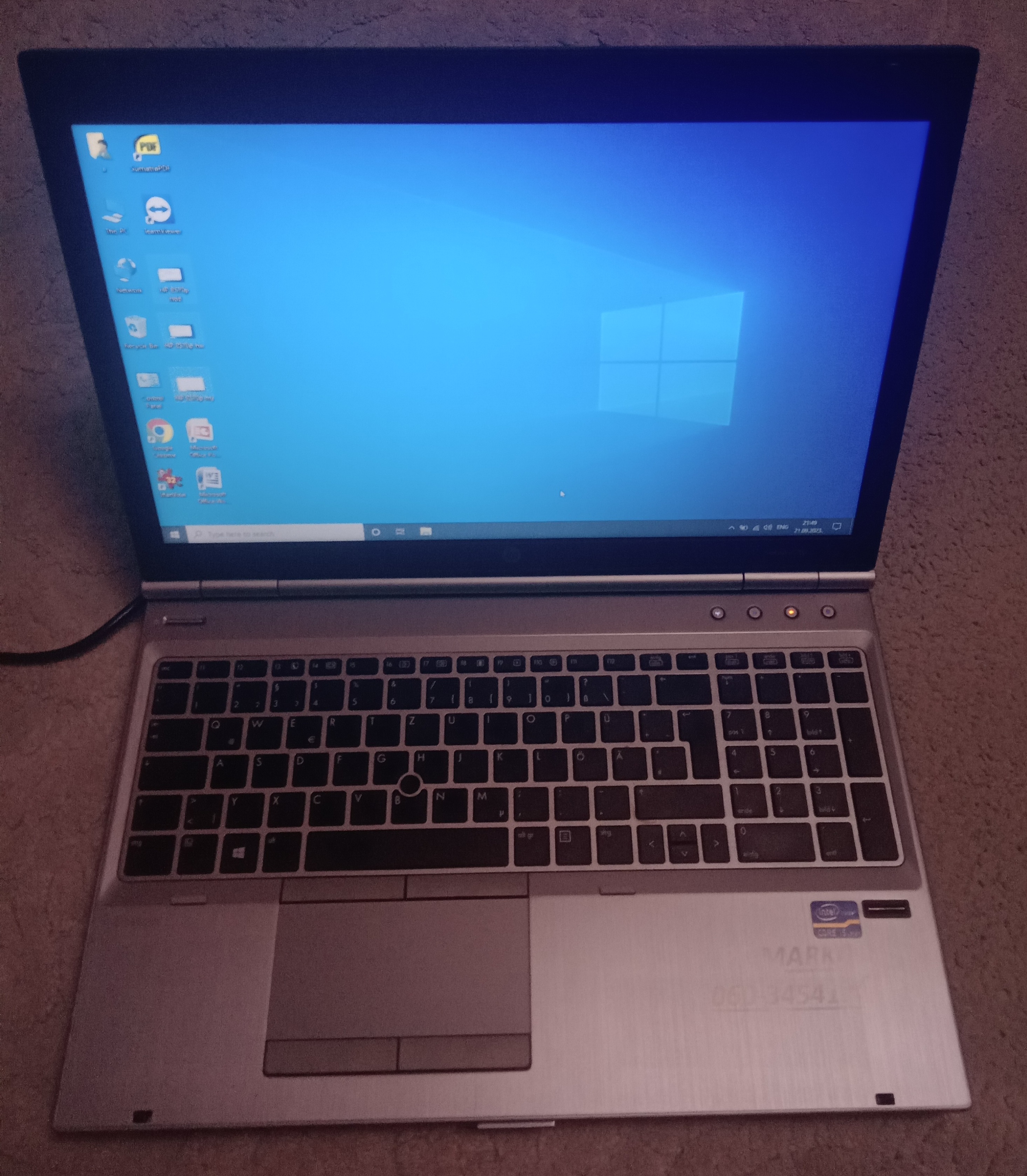 Laptop HP 8570p/i5-3gen/4gb ddr3/128gb SSD