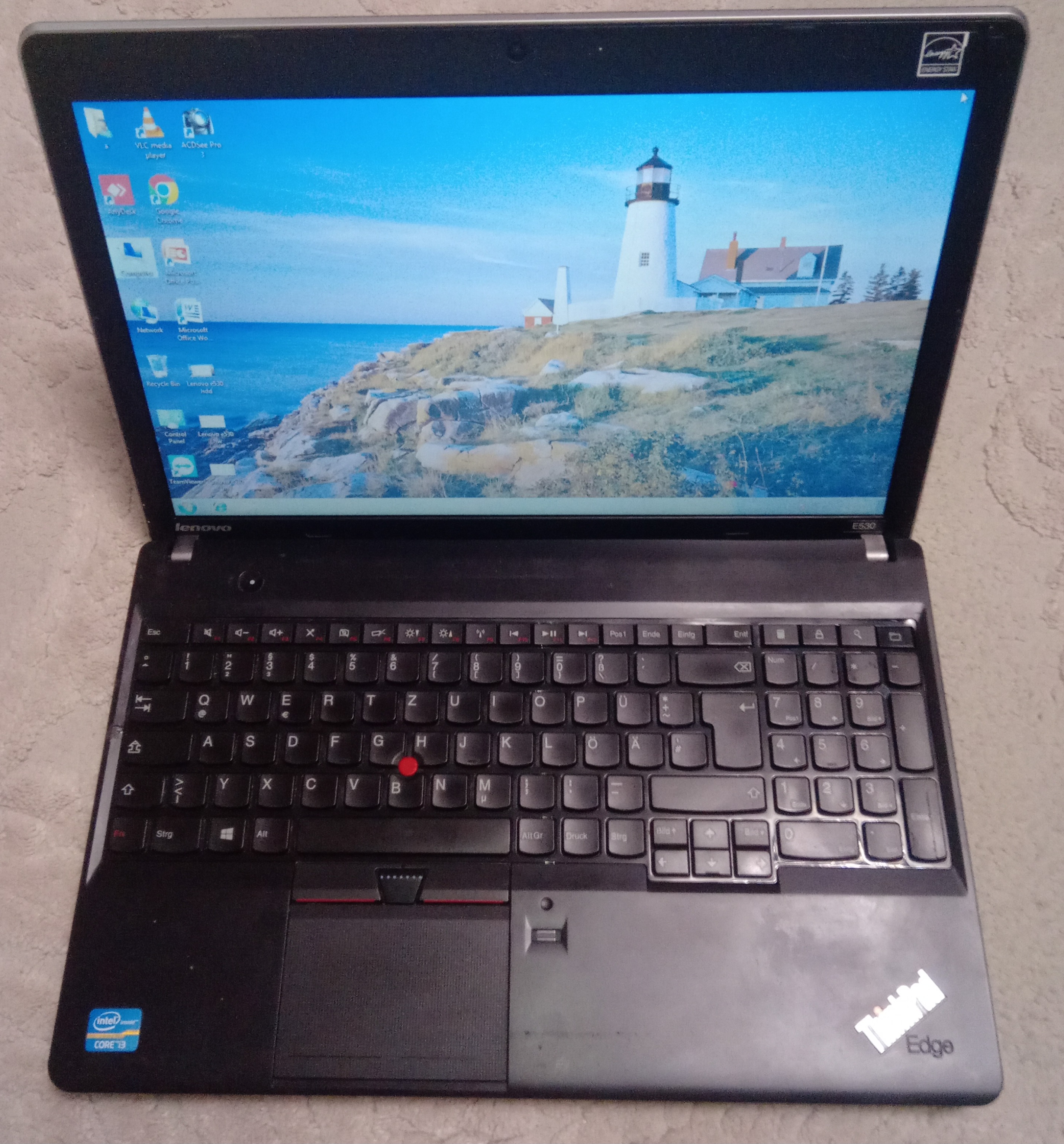 Laptop Lenovo e530/i3-3110M/4gb ddr3/bat 2h
