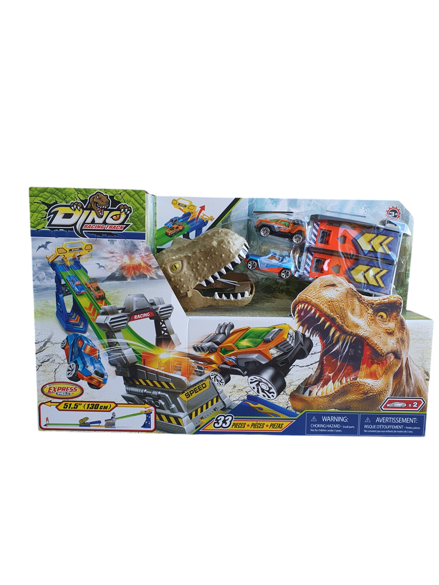 Dinosaurus staza sa auticima express wheels