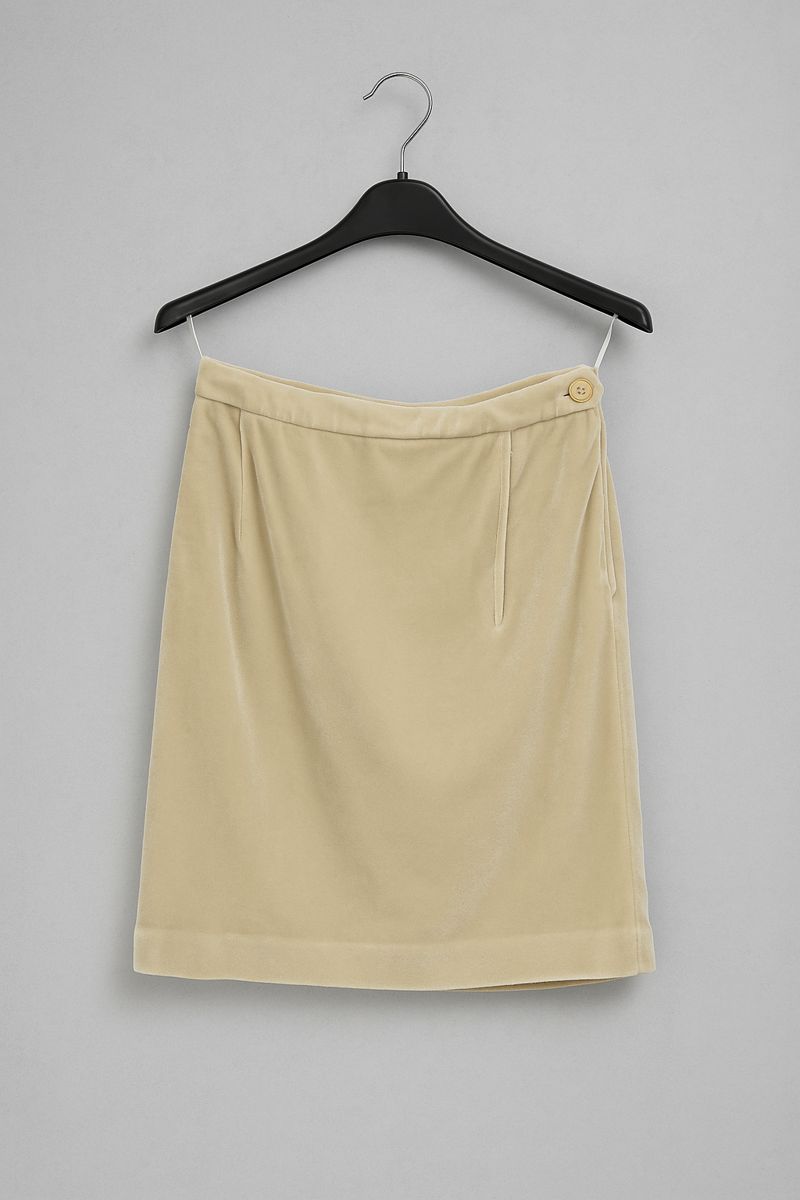 Alberta Ferretti suknja šampanj boja Made in Italy 42