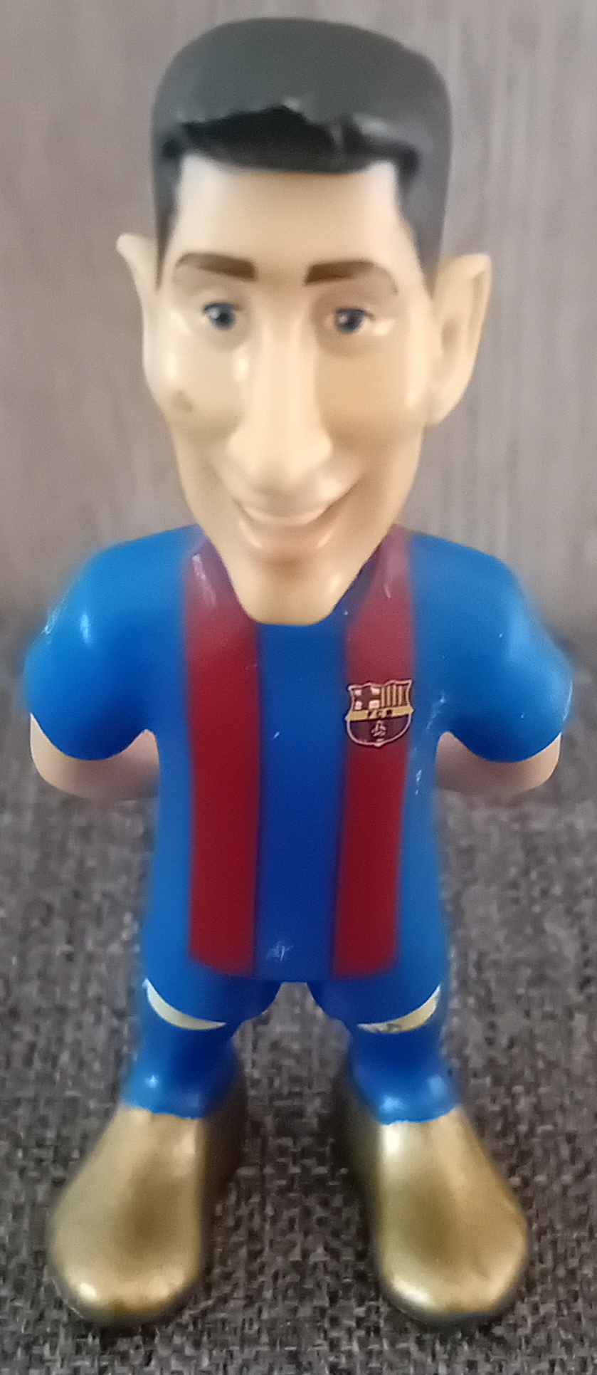 MINIX FIGURA,FC BARCELONA LEWANDOWSKI