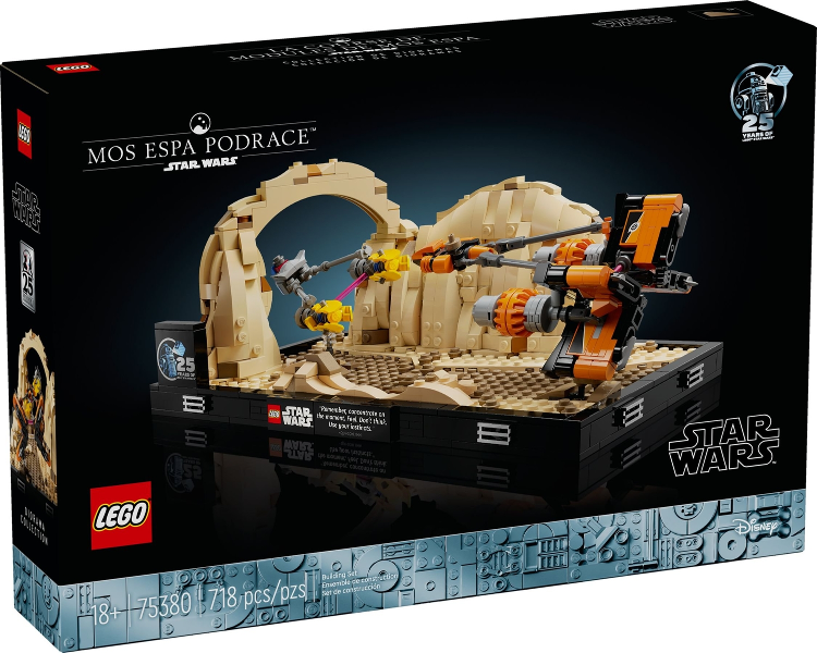 Lego Star Wars 75380 Mos Espa Podrace Diorama