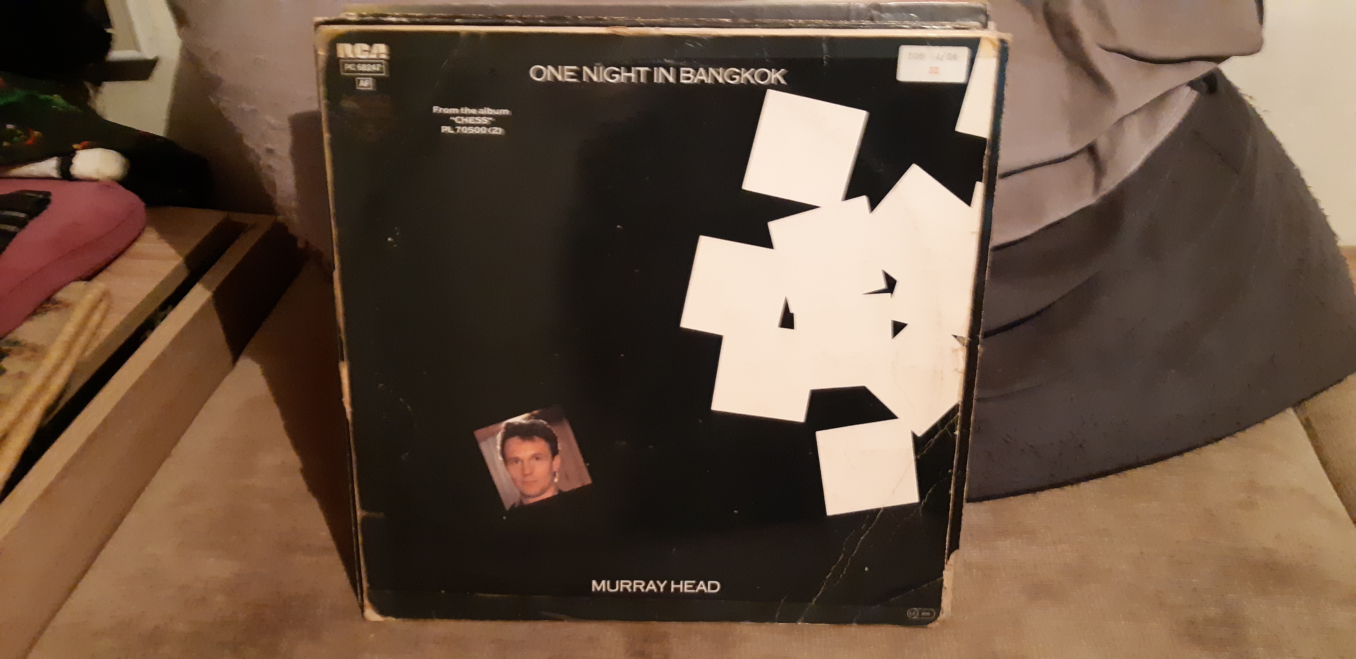 LP: Murray Head ‎– One Night In Bangkok ( Vinyl, 12`)