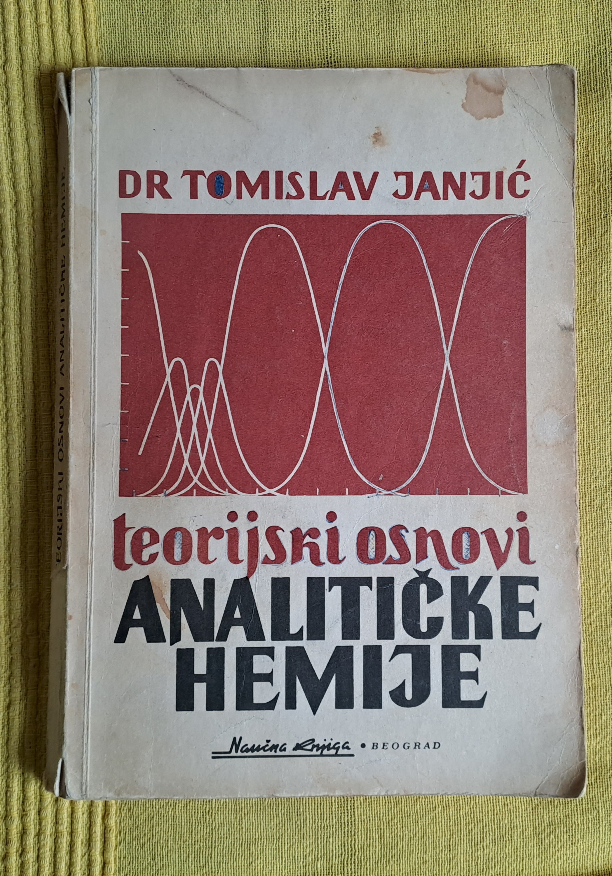 Teorijski osnovi analitičke hemije  Dr Tomislav Janjić