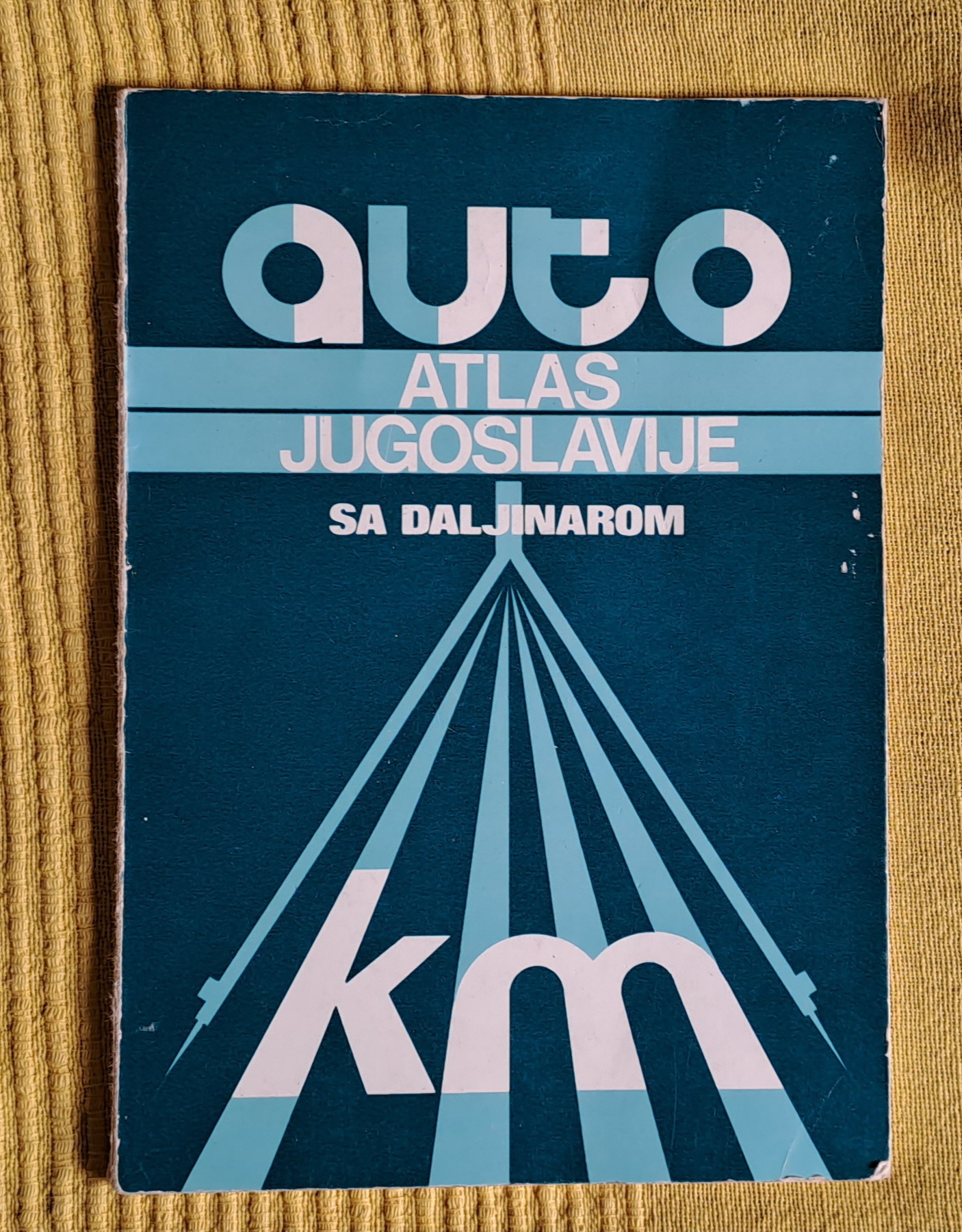 Auto atlas Jugoslavije sa daljinarom - Kupindo.com (74960361)
