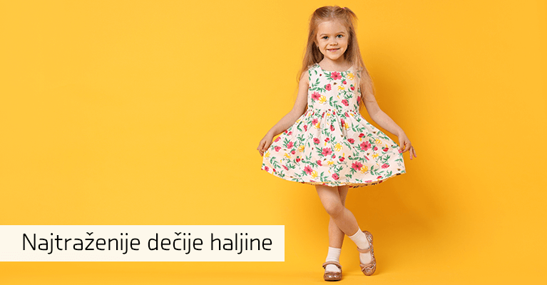 Jul jedan - Najtraženije dečije haljine
