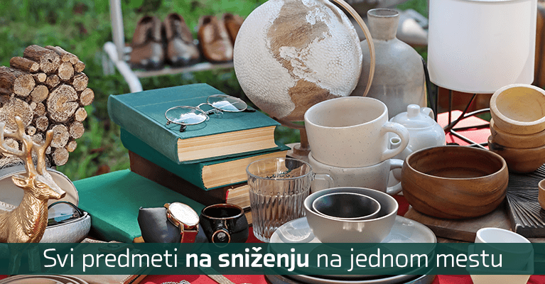 Novembar jedan - Svi predmeti na sniženju na jednom mestu