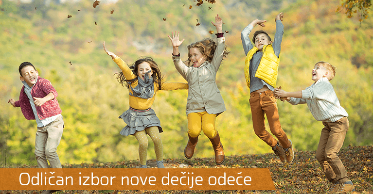 Oktobar dva - Odličan izbor nove dečije odeće