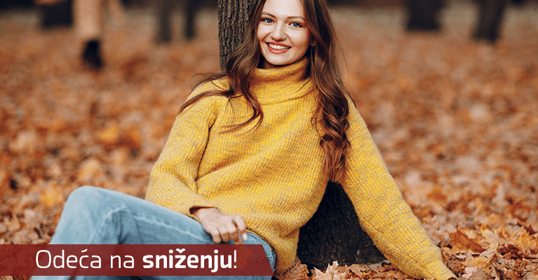 Novembar tri - Odeća na sniženju!